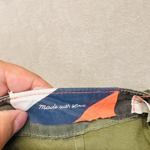 Sundry Camouflage Joggers with Red Stripe - Picture 9 of 15